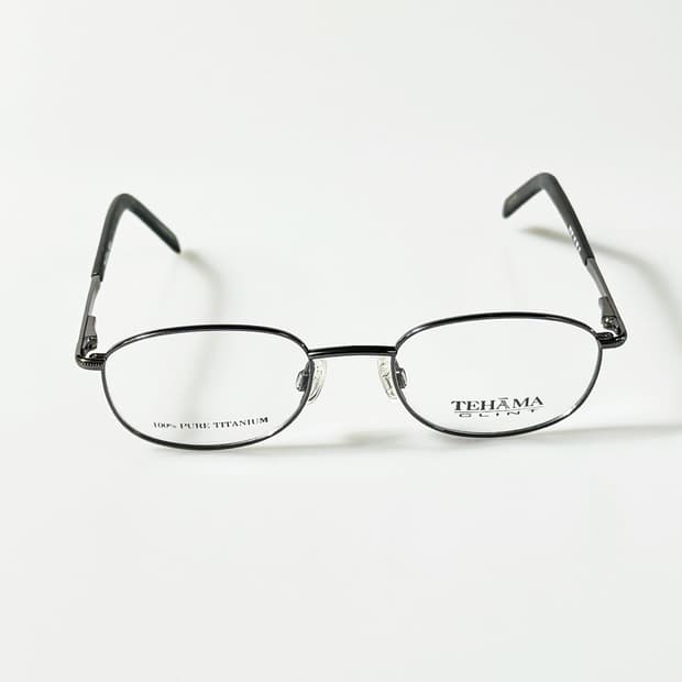 TEHAMA 퓨어 티타늄 슬림 스퀘어 빈티지 안경