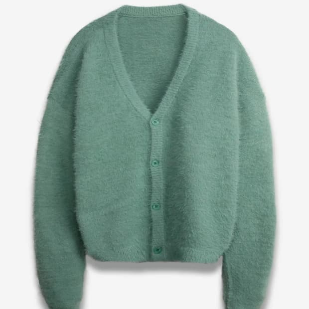 도프제이슨 노마드 헤어리 가디건 MINT