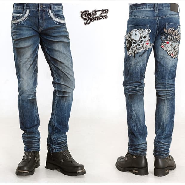 스컬포커 스트레이트진 