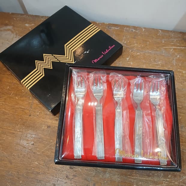 빈티지 마리오 발렌티노 티포크 5P셋트