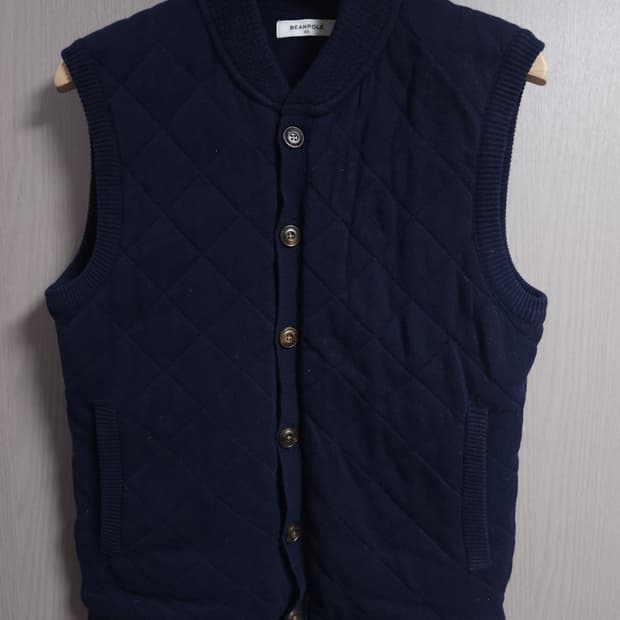 빈폴 퀄팅 니트조끼, L