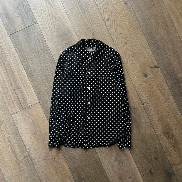 Dot Round Collar Blouse 