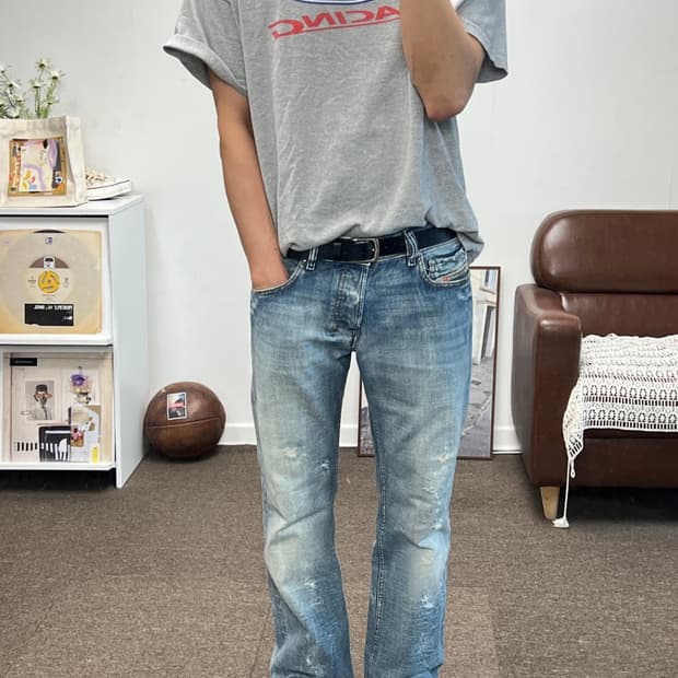 디젤 자티니 연청 플레어진 31