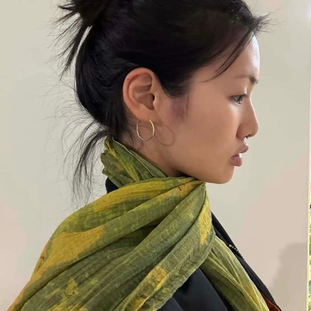 lyte green scarf