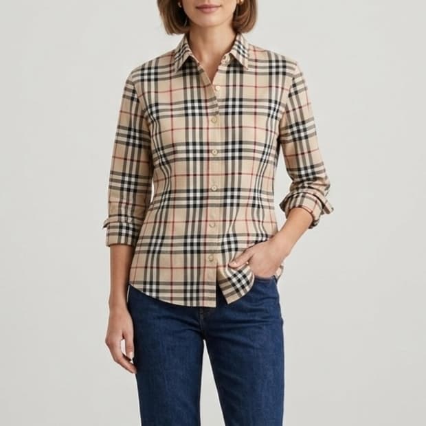 [66]버버리런던 노바체크 셔츠