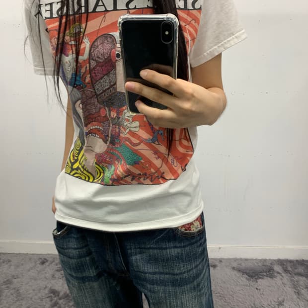 이토준지 sete star sept 프린팅 튜블라 반팔