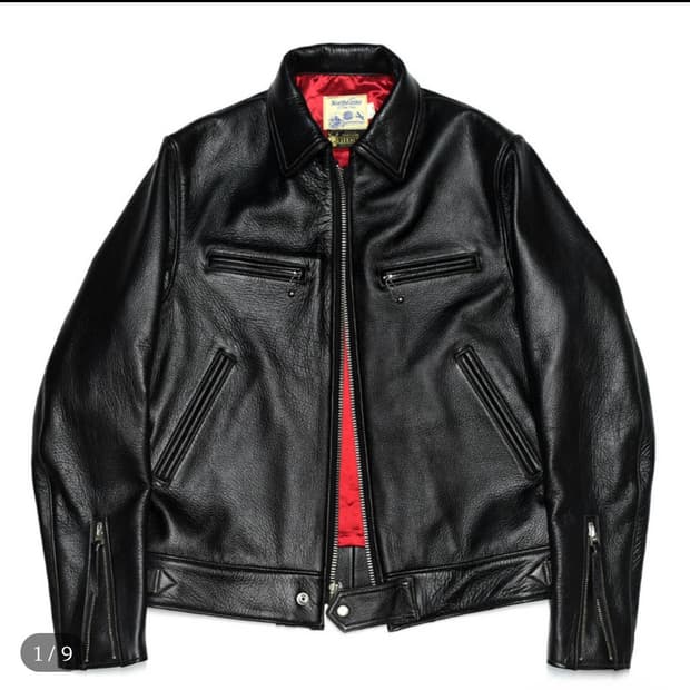 토이즈맥코이 썬더버드2 디어스킨 블랙 42사이즈