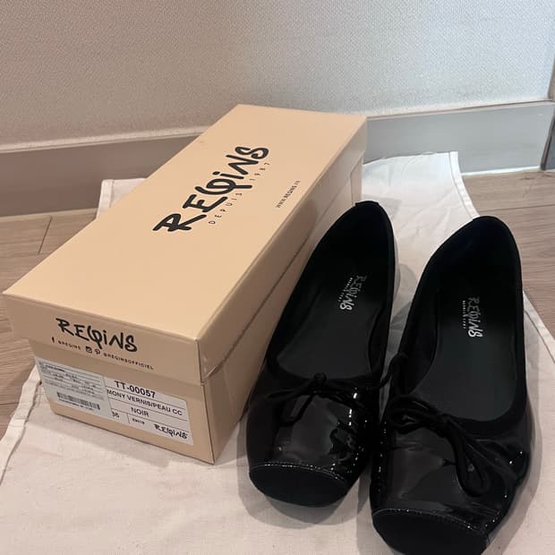 흐꺙 하모니 harmoney Noir (Vernis) 230 36사이즈