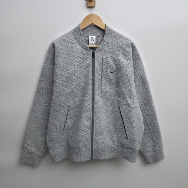[XL] 나이키 테크팩 그레이 집업 자켓