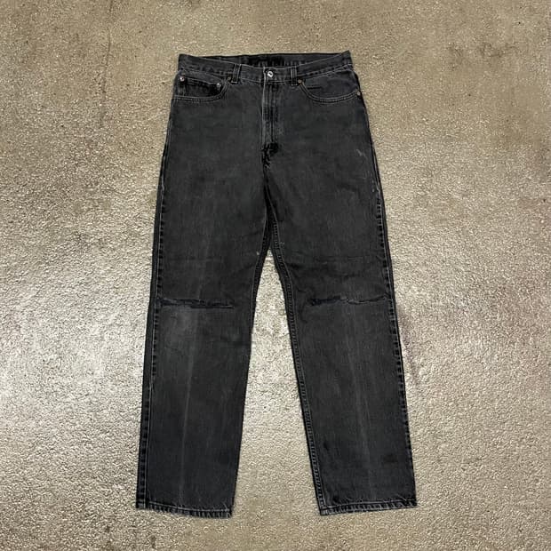 00s 리바이스550 블랙진 (33“)