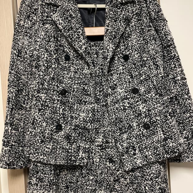 일본 빈티지 겨울 자켓 스커트 셋업(강추)