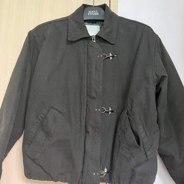 ZARA 자라 토글 버튼 크롭 자켓