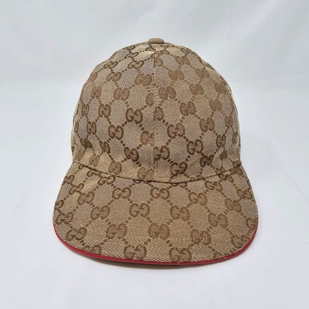 구찌 GG 캔버스 볼캡 모자