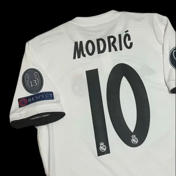 [택체 새상품] 18-19 레알마드리드 모드리치 유니폼