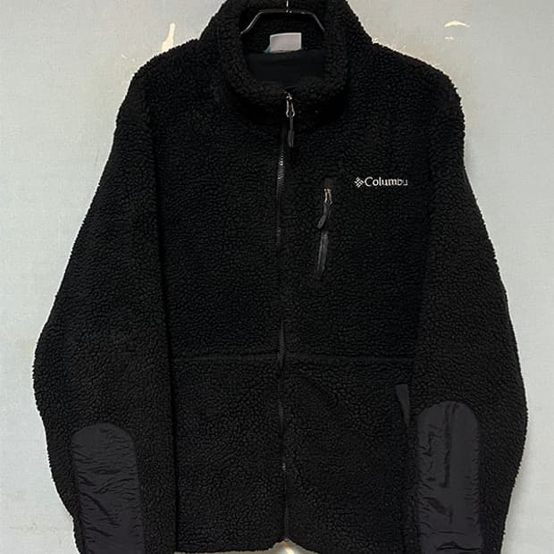 컬럼비아 남자 뽀글이점퍼 집업 양털자켓 L 100