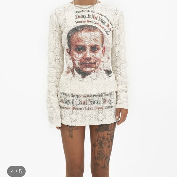 604서비스 TODAY IS NOT YOUR DAY SKIRT