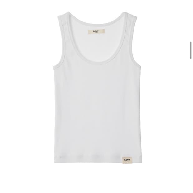 G CLASSIC RIB TANK (WHITE)