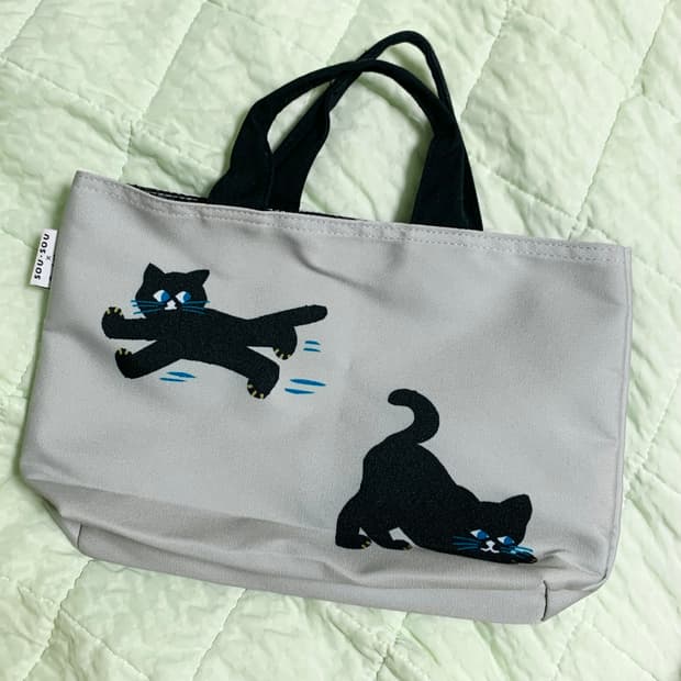 소우소우 굿초이스 콜라보 손가방 토트백 장바구니 빈티지 하구미 모리걸