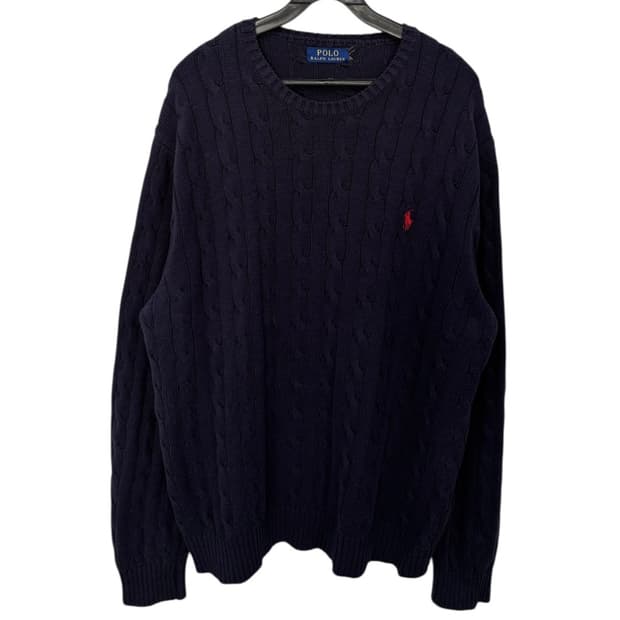 폴로랄프로렌 울 케이블니트