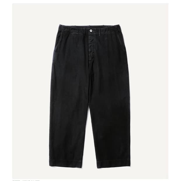 [1] 26ss 아프레쎄 빈티지 치노 트라우져 블랙