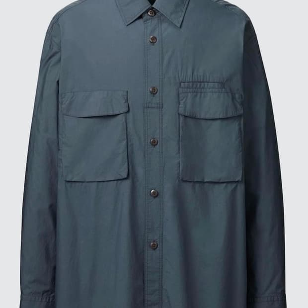 유니클로u 유틸리티 셔츠 L사이즈