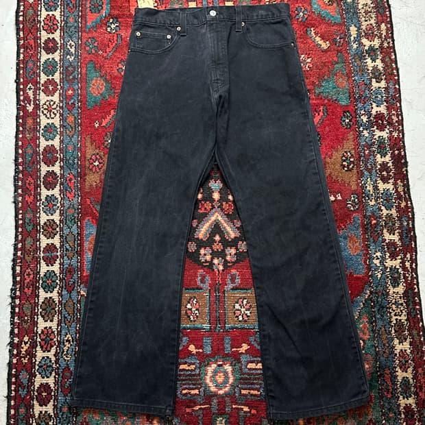 00's 리바이스 517 블랙 부츠컷 플레어진