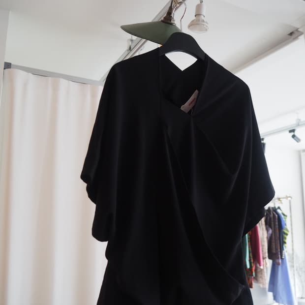 HUSSEIN CHALAYAN draped top 