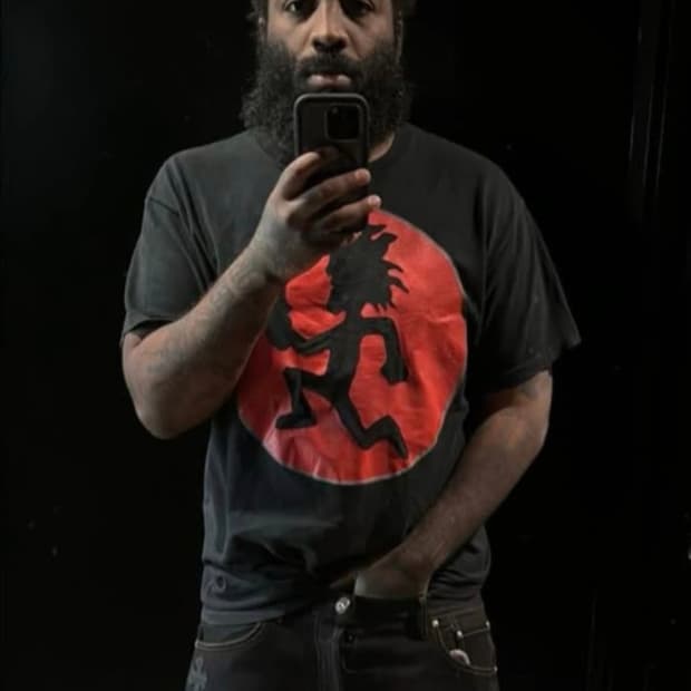 [XXL] 00s RARE ICP 써클 해칫맨 빈티지 랩티 밴드티