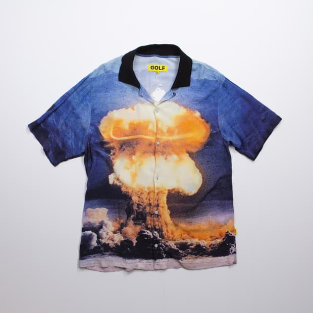 18SS 골프왕 No Nukes 버튼 업 셔츠
