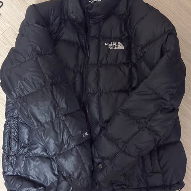 노스페이스 600 스퀘어 패딩