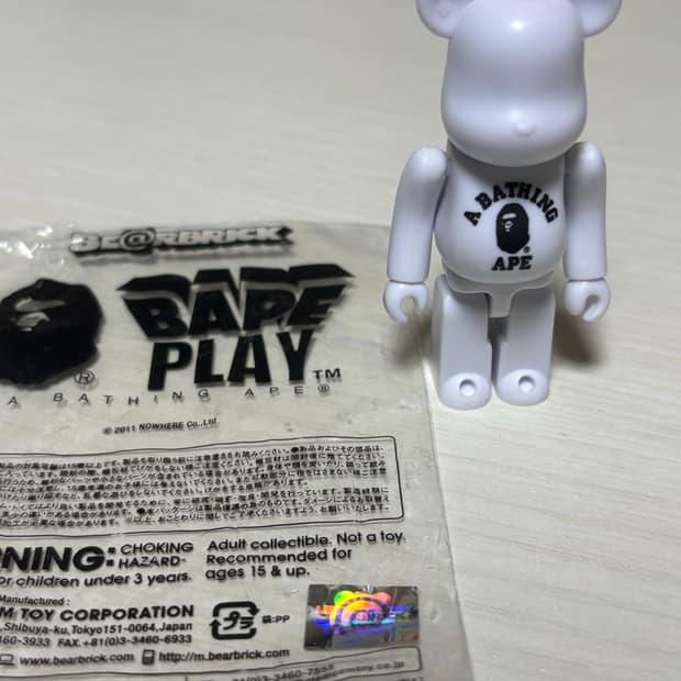 베이프 베어브릭 100%