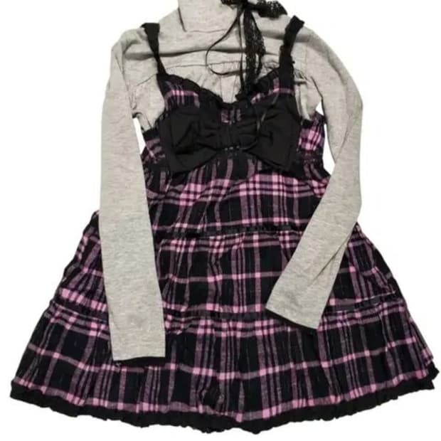 히메갸루긱시크캐캐체고스펑크레이스프릴셔츠헤이세이