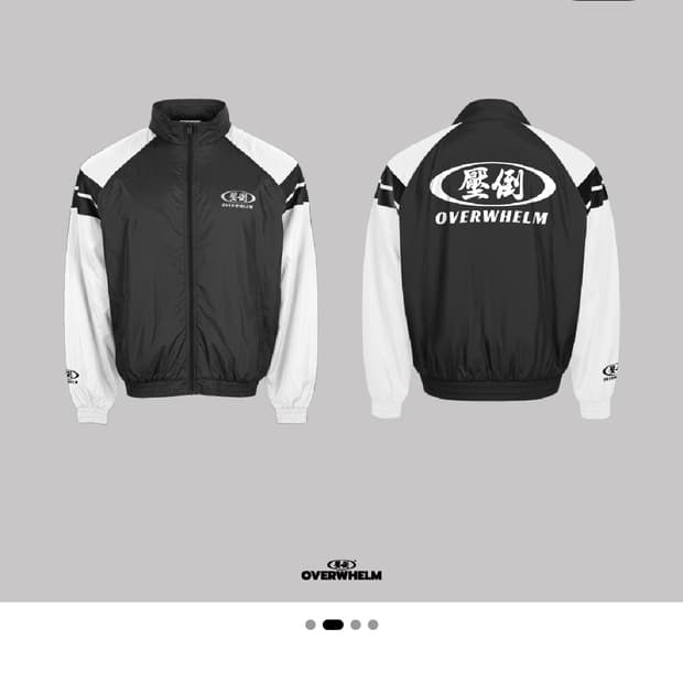 압도 overwhelm 윈드브레이커 바람막이 M사이즈 판매