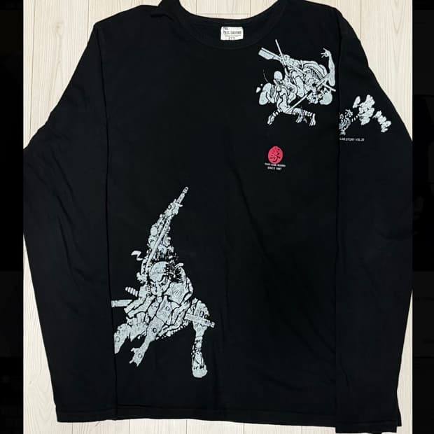 Paul Ground 사무라이 그래픽 롱슬리브
