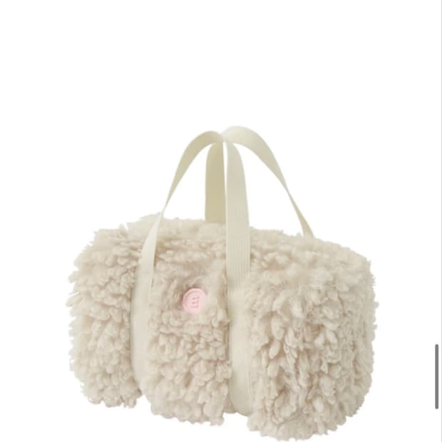 미닛뮤트 시어링 토트백 크림 (더스트백포함)