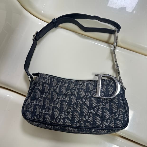 [A 정품] 디올 오블리크 D링 숄더백