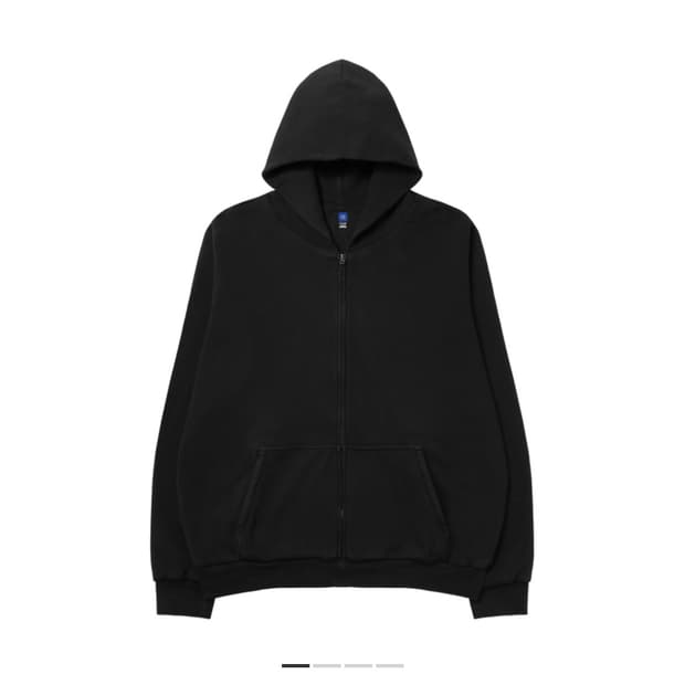 이지갭 후드집업 블랙