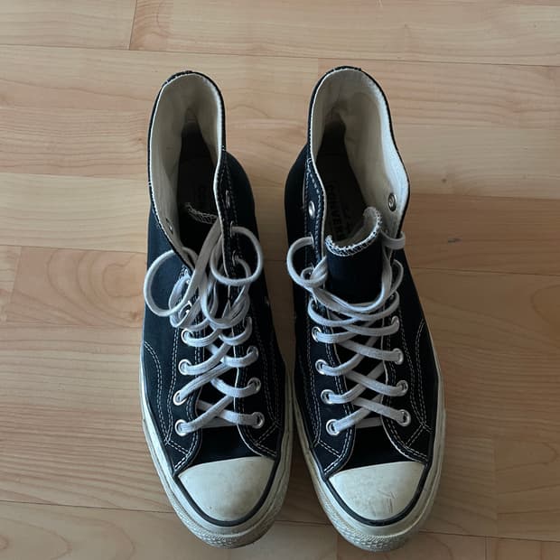 컨버스 척70 하이 블랙 275사이즈