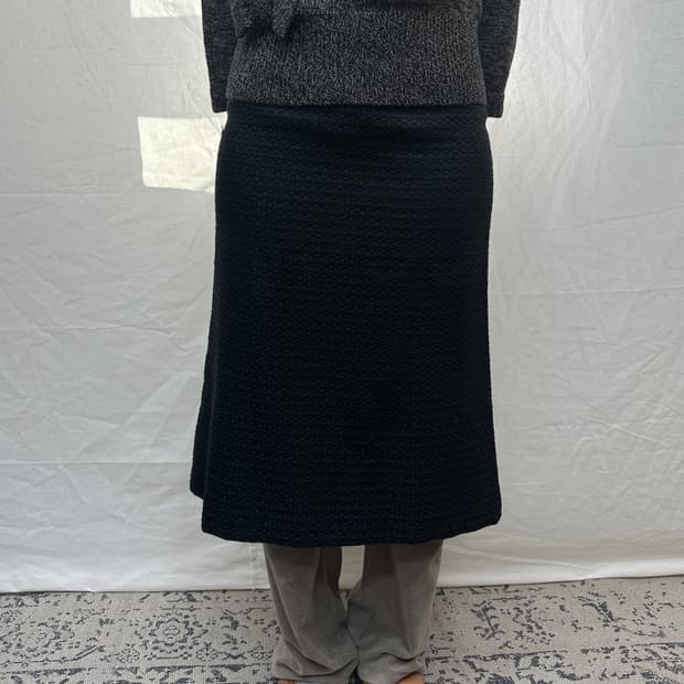 ville dazur jacquard skirt