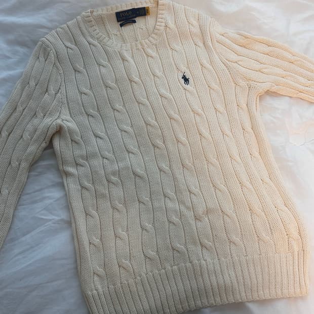 폴로 줄리아나 클래식 케이블 니트