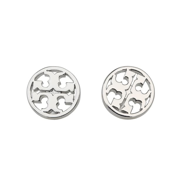 토리버치 아이콘 스터드 귀걸이 토리 실버 이어링 TB5996EEM2