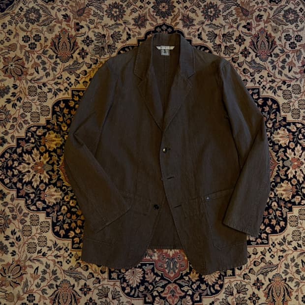 LANTIKI 몰스킨 프렌치워크 자켓 100