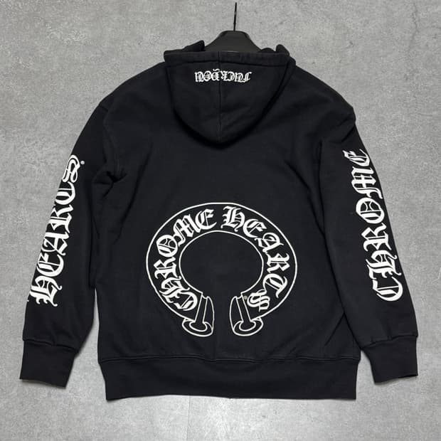 크롬하츠 홀스슈 후드집업 헤비웨이트