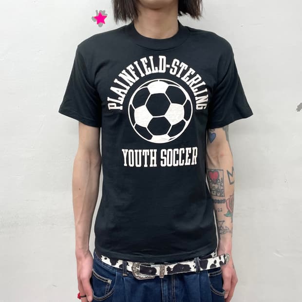 soccer ball printing T-shirt 