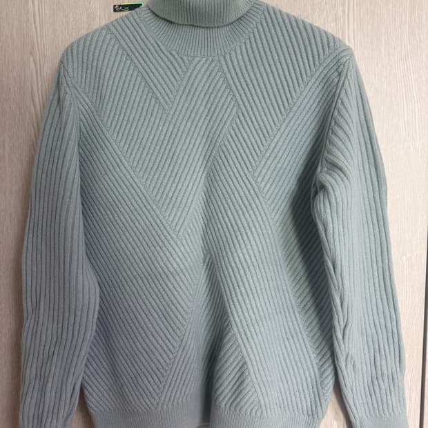 알레그리 골지 터틀넥 니트 L사이즈