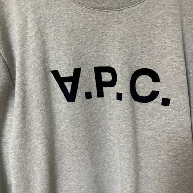 A.p.c 맨투맨