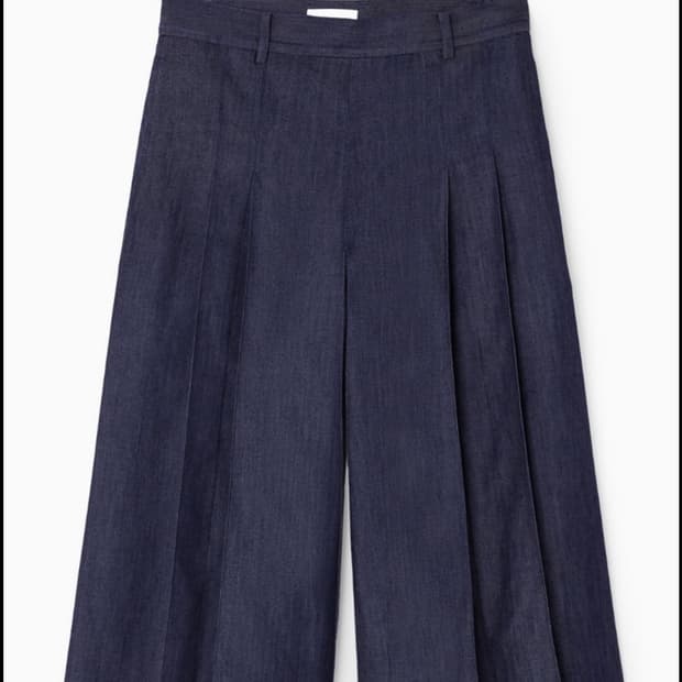 COS 코스 테일러드 데님 스커트 34