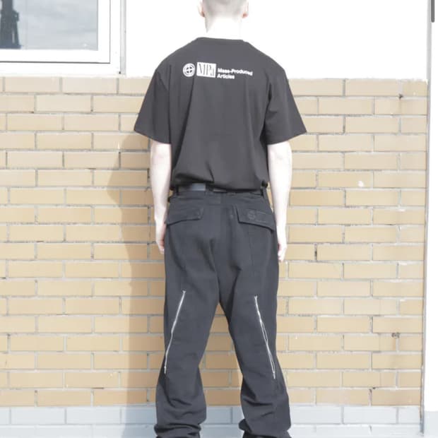 플라스틱 프로덕트 웨이브 지퍼 팬츠 WAVE ZIPPER PANTS 