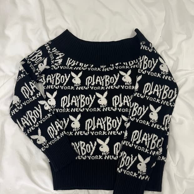 PALYBOY Knit 오프숄더 니트