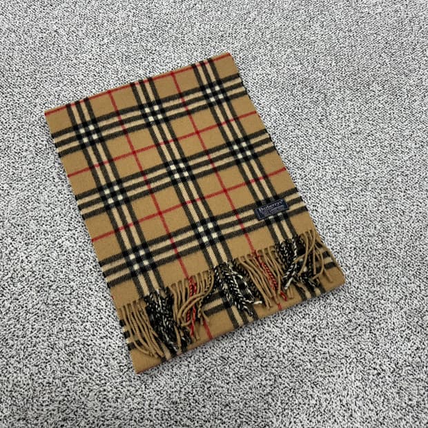 버버리 노바체크 램스울 머플러